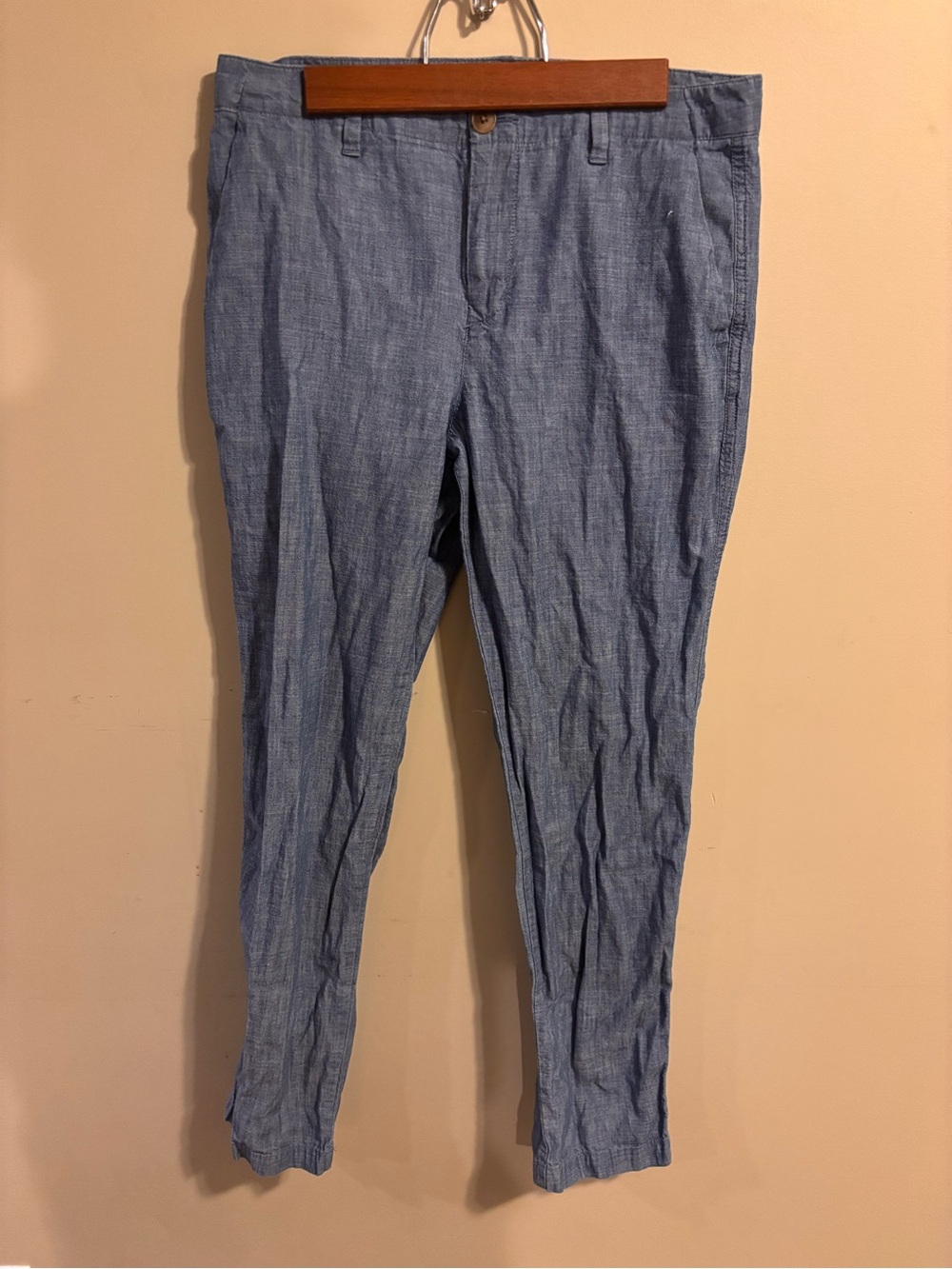 GAP Light Blue Cotton Trousers